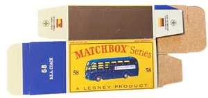 Matchbox ‘58 B.E.A Excavator’61-‘65 Type D Repro Box  - Picture 1 of 2