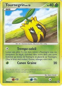 Carte Pokemon " TOURNEGRIN " Niveau 10 Merveilles Secrétes PV 40 114/132 VF - Foto 1 di 1