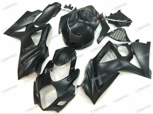 Kit de carenado de carrocería molde de inyección ABS negro mate para GSXR1000 2007-2008 - Imagen 1 de 9