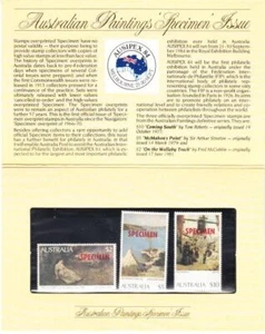 Australian Paintings Specimen Issue (AP PP) 1977-81 (CV$30) - Picture 1 of 2