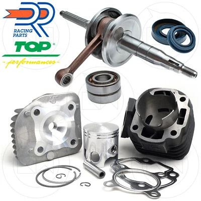 KIT 70cc Zylinderkit Zylinder D.47 DR + Kurbelwelle Top Für KTM Chrono 50 Foto 1 de 4
