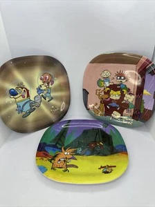 ¡Tres placas exclusivas Nick Box 2017 Angry Beavers, Rugrats y Ren & Stimpy! - Imagen 1 de 9