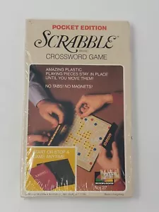 1978 SCRABBLE POCKET EDITION CROSSWORD GIOCO SELCHOW & RIGHTER N. 27 NUOVO - Foto 1 di 3
