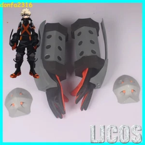 My Hero Academia Bakugou Katsuki Gloves Hand Armor KneePads Cosplay Props EVA - Picture 1 of 10