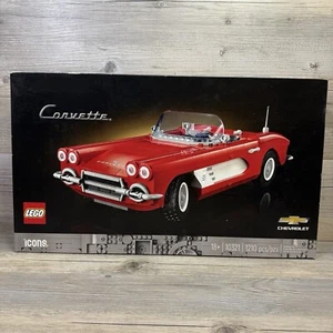 LEGO Red Corvette #10321 Icone SIGILLATE GM Chevrolet - Foto 1 di 6