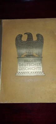 1936 BILDER DEUTSCHER GESCHICHTE ALBUM 12 EARLY GERMAN HISTORY BOOK W COLOR HTF - Image 1 of 4