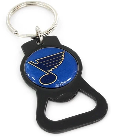 ST LOUIS BLUES - BOTTLE OPENER KEYCHAIN - BRAND NEW - NHL-BK-702-06-BK Cover