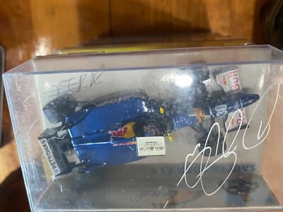 Arte modelo Paul’s autografiado Red Bull Sauber Ford C 14 Heinz-Harald Frentzen #30 Foto 1 de 4
