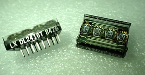DL2416T rot 16 Segment + Dezimal Smart alphanumerisches Display mit Speicher/Decoder - Bild 1 von 3
