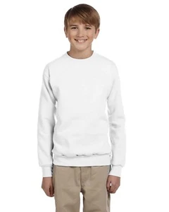 Hanes Youth ComfortBlend EcoSmart 50/50 Fleece Crew - P360 - Picture 1 of 11