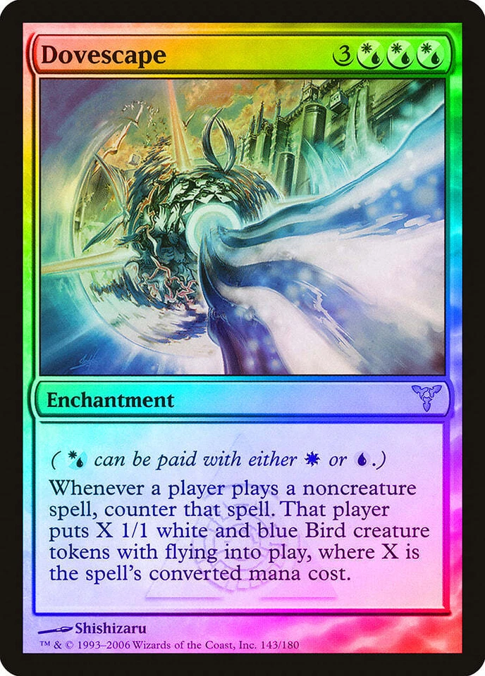 Dovescape FOIL Dissension PLD White Blue Rare MAGIC GATHERING CARD ABUGames - Image 1 of 1