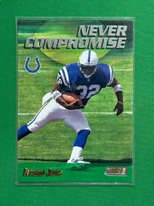 1999 Topps Stadium Club Football Never Compromise #NC10 Edgerrin James - Bild 1 von 2