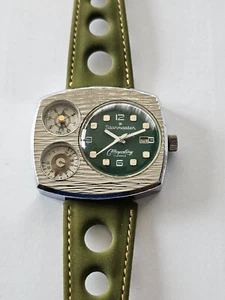 STARMASTER MAYERLING-MANUALE-TERMOMETRO-BUSSOLA-FONDO A VITE-OVERSIZE (45,7 MM) - Imagen 1 de 24