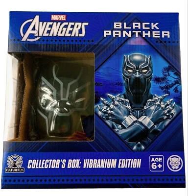 Marvel Avengers Pantera Negra Caja de Coleccionista: Edición Vibranium Culturefly NUEVO Foto 1 de 4