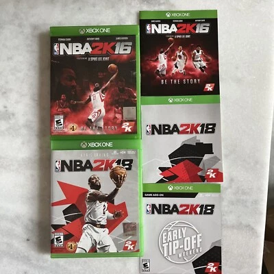 NBA 2K Lot: 2K16: Spike Lee & 2K18: Early Tip-Off Weekend, Microsoft Xbox One - Image 1 of 4