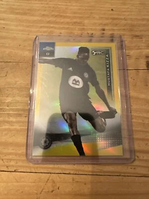 2021 Topps Chrome Major League Soccer Gold Parallel /50 Mustafa Kizza Rookie RC - Image 1 of 3