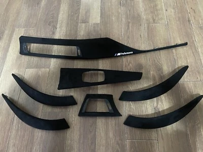 BMW 3 4 Series F30 F36 F32 F82 M Alcantara Interior Trim Set M Performance - Image 1 of 2