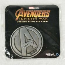 Marvel Studios Avengers Infinity War Regal Cinemas Silver Coin