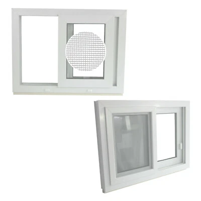 Fenster Schiebefenster Schiebetür Schiebeelement Kunststoff Insektenschutz - Bild 1 von 4