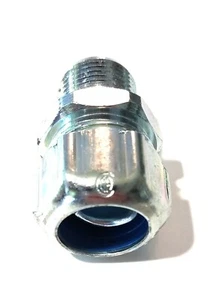 Thomas & Betts 7361 FLÜSSIGKEITSDICHTER STAHL ISOLIERTER LEITUNGSVERBINDER 3/8 ZOLL GERADE - Bild 1 von 6