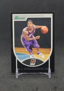 2007-08 Bowman Draft Picks & Stars /2999 DJ Strawberry #154 Rookie RC - Picture 1 of 2