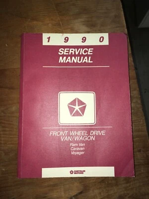 1994 Dodge Grand Caravan shop manuals - Image 1 of 4