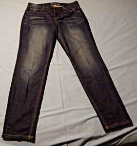 Hannah Jeans Hose Freizeit Slack blau Denim Damengröße 12 neu ohne Etikett  - Bild 1 von 4