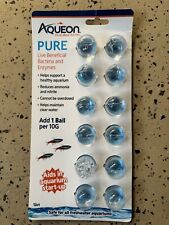 Aqueon Pure Live Beneficial Bacteria & Enzymes Dozen Ball 10 Gallons (Damage)