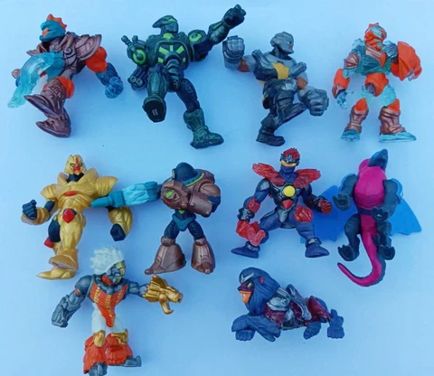 Lot of 10 Giochi Preziosi Gormiti Mini pvc Figures 6cm #W1 Cover