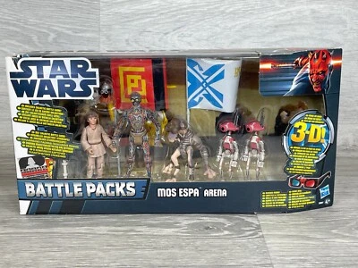 Star Wars Phantom Menace Mos Espa Arena Battle Pack, Sebulba Pit Droid, Sealed - image 1 of 4