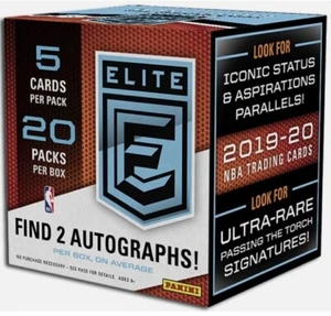 2019-20 PANINI DONRUSS ELITE NBA HANDELSKARTEN HOBBY BOX WERKSEITIG VERSIEGELT - Bild 1 von 1