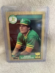 1987 Topps - #620 Jose Canseco - Picture 1 of 2