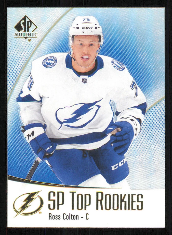 2021-22 SP Authentic Top Rookies Blue #TR24 Ross Colton - Image 1 of 2