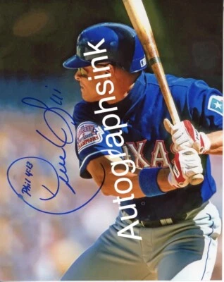 David Segui Autografiado 8x10 Texas Rangers Envío Gratis #2 Foto 1 de 2