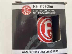 Fortuna Düsseldorf Tasse Relief Neu Lizens Artikel - Bild 1 von 4