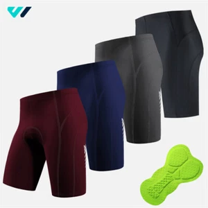 Wulibike Mens Cycling Shorts MTB Bicycle Padded Compression Bike Breathable Pant - Picture 1 of 16