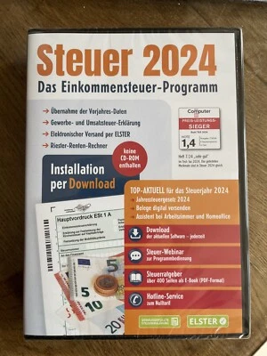 ALDI Steuer 2024 Einkommensteuer 2024 Jahressteuererklärung 2024 - Buhl Data NeU - Bild 1 von 3