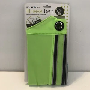 so~mine fitness belt *Sweatproof Reflective Waist Pack* Fits iPhone & Android - Picture 1 of 2