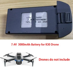 Original 7.4V 3000mAh Spare Battery for K30 Drone Quadcopter - Picture 1 of 1