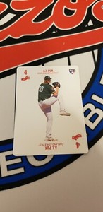 A.J. Puk 2020 Topps 52-Card Game by Kenny Mayne Series 2 RC OAKLAND A's