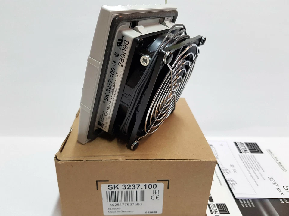 Rittal SK 3237.100 Filter Fan 230 V 65/52 MA 11/9 W T138432