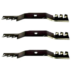 3 Pack Mulching Blades for Cub Cadet i1050 RZT50 LT1050 SLT1050 LTX1050 ZTT50 - Picture 1 of 1