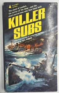 1965 Pyramid Paperback Killer Subs Phil Hirsch 9 True Stories of Warfare 1st - Picture 1 of 8