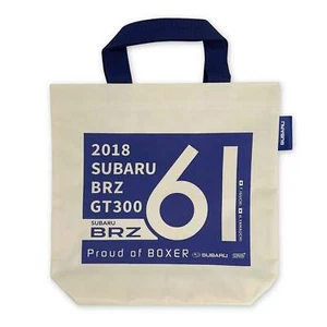 Japan JDM Heavy Duty Subaru BRZ GT300 STi Super GT 2018 Tote Bag - Picture 1 of 5