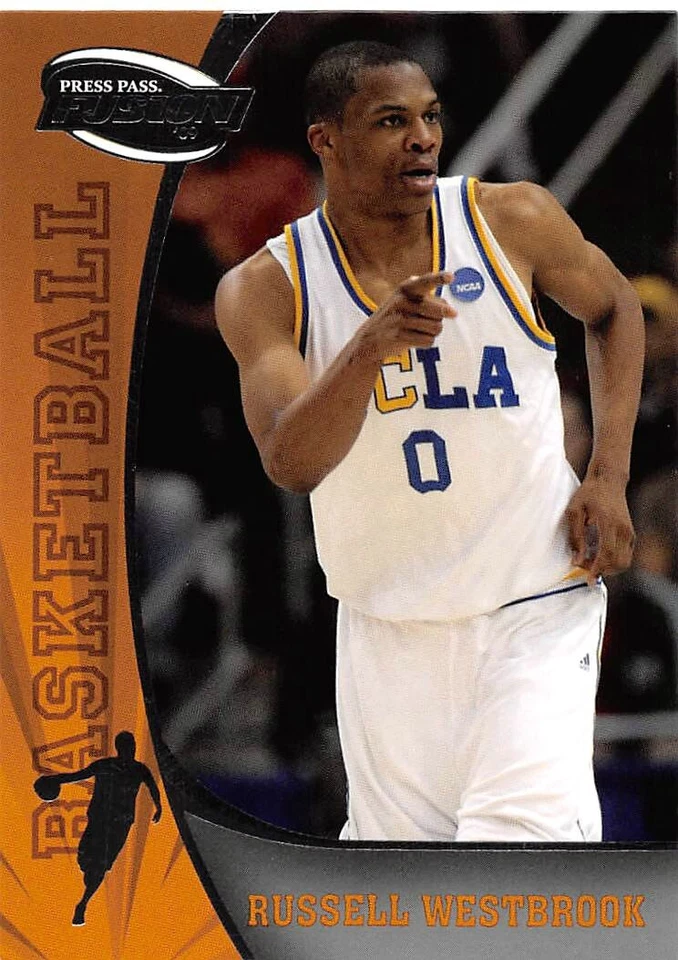 2009 Press Pass Fusion #32 Russell Westbrook Rookie UCLA Thunder Lakers Nuggets - Image 1 of 1