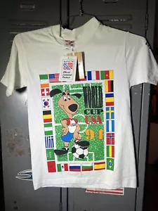 1994 WORLD CUP USA T-SHIRT Youth Small NWT - Picture 1 of 13