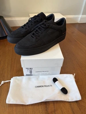NUEVAS Zapatillas Common Projects DECADES IN NOBUCK NEGRAS 46/13 EE. UU. Foto 1 de 4