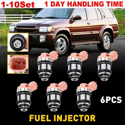 6x Inyectores para combustible 1997-2000 Infiniti Qx4 1996-198 Mercury Villager 842-18124 Foto 1 de 4