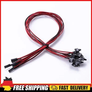 10PCS 2 Pin SW PC Desktop Power Cable On/Off Push Button - Bild 1 von 4