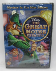 DISNEY: THE GREAT MOUSE DETECTIVE - MYSTERY IN THE MIST ED. ANIMATED DVD MOVIE - Picture 1 of 2